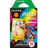 Image de Fujifilm Instax mini film Rainbow 10 vel - (4,6 cm x 6,2 cm) - Papier photo