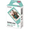 Image de Film papier photo instantanÃ© Fujifilm Instax Mini Sky Blue Cadre bleu - Pack de 10