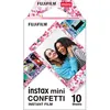 Image de Fujifilm Instax mini film Confetti (10 vel) - (4,6 cm x 6,2 cm) - Papier photo