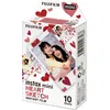 Image de Film papier photo instantanÃ© Fujifilm Instax Mini Heart Sketch - Pack de 10