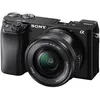Image de Appareil photo SystÃ¨me sans miroir Appareil photo numÃ©rique - sans miroir - 24.2 MP - APS-C - 4K / 30 pi/s - 3x zoom optique objectif 16-50 mm - Wi-Fi, NFC, Bluetooth - noir
