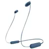 Image de Sony WI-C100 - Ãcouteurs avec micro - intra-auriculaire - tour de cou - Bluetooth - sans fil - bleu