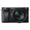 Image de Appareil photo hybride Sony Alpha A6100 noir + objectif Sony E PZ 16-50 mm f/3.5-5.6 OSS + objectif Sony E 55-210 mm