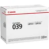 Image de Canon 039 BK - Noir - Toner
