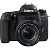 Image de EOS 77D - Appareil photo numérique - Reflex - 24.2 MP - APS-C - 1080p / 60 pi/s - 3x zoom optique objectif EF-S 18-55 mm IS STM - Wi-Fi, NFC, en occasion ou reconditionné