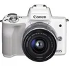 Image de EOS M50 Blanc + EF-M 15-45 mm f/3.5-6.3 STM en occasion ou reconditionné