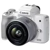 Image de Canon EOS M50 Mark II Blanc + EF-M 15-45mm f/3,5-6,3 IS STM Silver