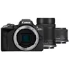 Image de Canon EOS R50 - Appareil photo numérique - sans miroir - 24.2 MP - APS-C - 4K / 30 pi/s - 2.5x zoom optique objectif RF-S 18 - 45mm F4.5 - 6.3 IS STM, 55 - 210 mm F5.0-7.1 IS STM - Wi-Fi, Bluetooth - noir
