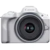 Image de Canon EOS R50 Blanc + RF-S 18-45mm / 4.5-6.3 IS STM
