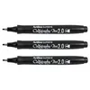 Image de Artline Lot De 12 Marqueurs Supreme Calligraphy Pen Pointe 2 Mm Coloris Noir