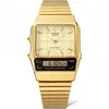 Image de Casio Vintage Aq-800eg-9aef Vintage Edgy Montre 32.1 Mm DorÃ©e