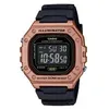 Image de Casio Collection W-218hm-5bv Montre Bracelet MÃ¢le Noir, Bronze Bronze