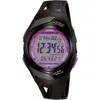 Image de Casio Collection Str-300-1c Montre Bracelet Unisexe Noir, Violet Noir