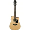 Image de Ibanez Pf1512ece-Nt - Guitare Ãlectro-Acoustique 12 Cordes - Natural High Gloss