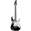 Image de Ibanez Steve Vai Signature Jemjr-Bk Black Guitare ?Lectrique Avec Monkey Grip