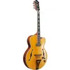 Image de Ibanez Pm3c Pat Metheny Natural Amber Low Gloss Guitare Hollow Body Avec Ãtui