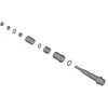 Image de Axe Pédale Droit Shimano TU
