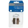 Image de Plaquettes De Frein VÃ©lo Shimano D02s-Mx En MÃ©tal DorÃ© Avec Goupille Fendue