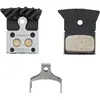 Image de Jeu de plaquette de frein métalique ailettes refroidissement Shimano L04C Noir TU IBPL04CMFA