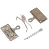 Image de Paire de plaquette de frein vélo en métal et ressort avec goupille fendue Shimano G04Ti-MX TU