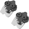 Image de Jeu de cales Shimano SM-SH51 SPD 0º Noir TU ISMSH51A