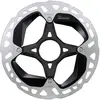 Image de Disque de frein avec bague de blocage cannelure internes avec aimant Shimano RT-MT900 Center Lock Ice Technoligies Freeza 160 mm