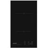 Image de Plaque de cuisson vitrocÃ©ramique 2 plaques Sharp KH-3V19NT0K - Niche - largeur : 27 cm - profondeur : 49 cm - noir