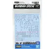 Image de Pack DÃ©calcomanies Gundam Gunpla - 132 Hi-Nu Gundam Rg 1/144