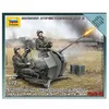 Image de Maquette Canon Aa Allemand Avec Figurines-Zvezda