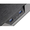 Image de SilverStone Grandia GD09 - Tour - SSI CEB - pas d'alimentation (ATX / PS/2) - noir - USB/Audio