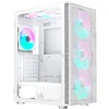 Image de Boitier PC Moyen Tour ATX Montech X3 Mesh RGB avec panneau vitrÃ© - Blanc