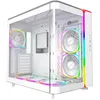 Image de Boitier PC Moyen Tour ATX Montech King 95 Pro RGB avec panneaux vitrÃ©s - Blanc