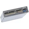Image de Akasa Internal Card Reader - Lecteur de carte - 3,5 po (CF I, CF II, MS PRO, MMC, SD, xD, MS PRO Duo, MMCmobile, microSD, SDHC, MS Micro, microSDHC, xD Type H, xD Type M, SDXC) - USB 3.0