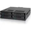 Image de ICY Dock ExpressCage MB324SP-B - Compartiment pour lecteur de support de stockage - 2.5" - noir