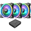 Image de THERMALTAKE Riing Trio 12 LED RGB Radiator Fan
