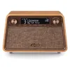 Image de RADIO RÃVEIL VINTAGE SANGEAN WR 201D DAB+ FM RDS BLUETOOTH AUX CERISE NATUREL