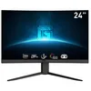 Image de MSI G24C4 E2 - Écran LED - jeux - incurvé - 24" (23.6" visualisable) - 1920 x 1080 Full HD (1080p) @ 180 Hz - VA - 250 cd/m² - 3000:1 - 1 ms - 2xHDMI, DisplayPort - noir