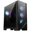 Image de MSI MAG FORGE 321R AIRFLOW unitÃ© centrale Midi Tower Noir et Transparent