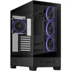 Image de BoÃ®tier PC Asus A31 PLUS TG ARGB - Moyen Tour, Verre TrempÃ©, RGB, Noir, ATX/Micro-ATX/Mini-ITX