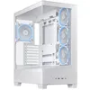 Image de BoÃ®tier PC Asus A31 PLUS TG ARGB - Moyen Tour, Verre TrempÃ©, RGB, Blanc, ATX/Micro-ATX/Mini-ITX