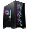 Image de Boitier PC Mini Tour Micro ATX Xigmatek NYX II RGB avec panneaux vitrÃ©s - Noir