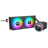 Image de Thermaltake CL-W416-PL14SW-A systÃ¨me de refroidissement d'ordinateur Boitier PC, Processeur Refroidisseur de liquide tout-en-un 14 cm Noir 1 piÃ¨ce(s)