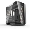 Image de Boitier sans alimentation - DARKFLASH DY470 - Cube - Format ATX - Noir