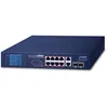 Image de PLANET FGSD-1022VHP - Commutateur - non gÃ©rÃ© - 8 x 10/100 (PoE+) + 2 x SFP Gigabit combinÃ© - de bureau - PoE+ (120 W)