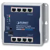 Image de PLANET IP30 Industrial 8-Port Non-gÃ©rÃ© Gigabit Ethernet (10/100/1000) Connexion Ethernet, supportant l'alimentation via ce port (PoE) Gris