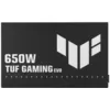 Image de ASUS TUF Gaming EVO - Alimentation PC - ATX12V 3.1/ EPS12V - 80 PLUS Bronze - Cybenetics Silver - CA 100-240 V - 650 Watt - PFC active