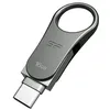 Image de ClÃ© USB 16GB Silicon Power C80 3.0 Silver Type-C Ready