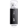 Image de Cle USB 2.0 SILICON POWER Ultima U02 4Go Noir Transparent