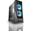 Image de Boitier Moyen Tour ATX Azza Chroma B RGB avec panneau vitrÃ© (Noir)
