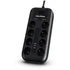 Image de Cyberpower tracer iii p0820suf0-fr limiteur de tension 8 sorties c.a. 200 - 250 v noir 1,8 m